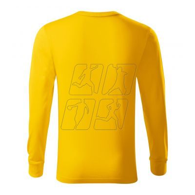 2. T-shirt Rimeck Resist LS M MLI-R0504 yellow