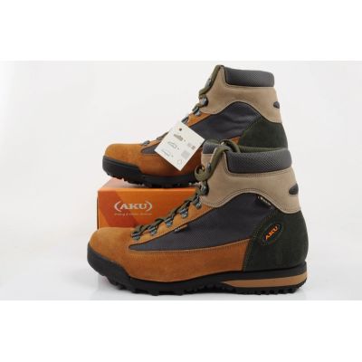 10. Aku women's Slope GTX leather ankle boots, brown, gray