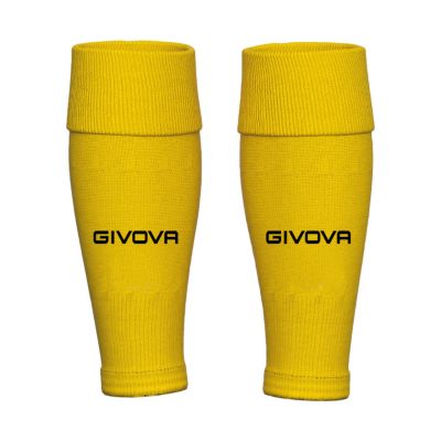 2. Givova Calza Tubolare soccer sleeves yellow C063-0007