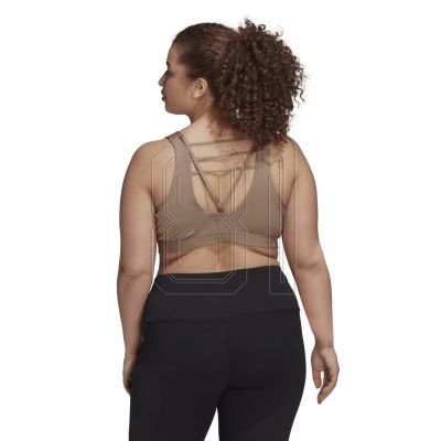 7. Adidas CoreFlow Luxe Medium-Support Bra (Plus Size) W HI3448