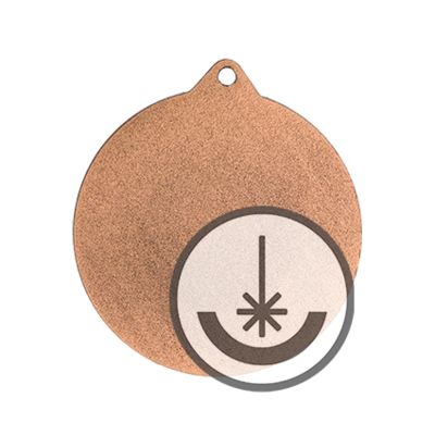 3. Laser engraved medal - RMI