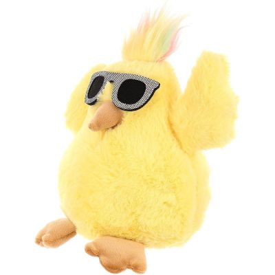 4. CHICKEN WITH GLASSES 19CM SPRING DECORATION