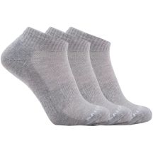 Skechers 3pk Unisex Terry Qtr Crew S111035-039 Gray 35-38