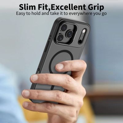 4. Tech-Protect MagStand MagSafe Case for iPhone 17 Pro Max - Matte Black