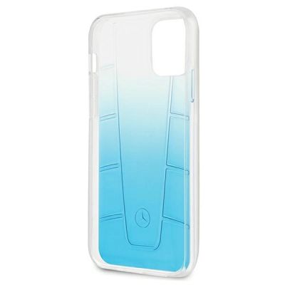 6. Mercedes Transparent Line Case for iPhone 12 mini - Blue