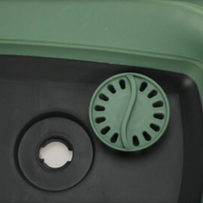 3. Folding Travel Bowl Sink with Drain 26x29cm Redcliffs