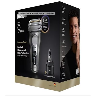 3. Braun Series 9 PRO + 9655cc Electric Shaver