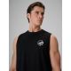 4. Men's relaxed sleeveless T-shirt with print 4F 4FRSS26TSLEM365-20S