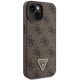 5. Guess GUHCP15MP4TDSCPW iPhone 15 Plus 6.7" brown/brown hardcase Crossbody 4G Metal Logo