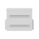 16. 10" HERMETIC IP55 WALL/POLE MOUNTING RACK CABINET 320X220X300 GRAY LANBERG (ASSEMBLED)