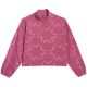 9. Fleece for girls 4F F342 dark pink 4FJWAW25TFLEF342 53A