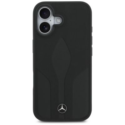 3. Mercedes Leather The Move MagSafe case for iPhone 17 - black