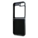 7. DKNY Repeat Pattern Stack Logo Case for Samsung Galaxy Z Flip6 - Black