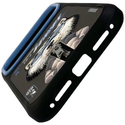 5. Nimmy Cool&Cute 2.0 Wolf Case for iPhone 17 Pro - Black
