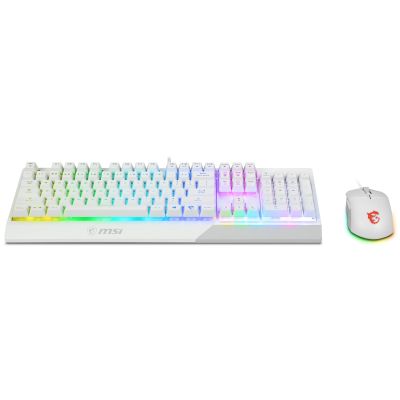 4. MSI S11-04DE305-CLA Keyboard Mouse Included Gaming USB QWERTZ German White