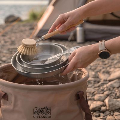 4. OFFLANDER FOLDABLE CAMPING BASKET 10 L