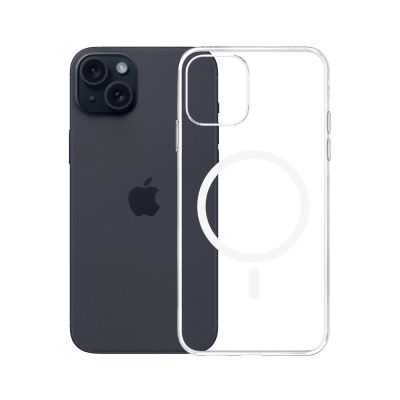 7. 3mk Clear MagCase for Apple iPhone 15 Plus - transparent