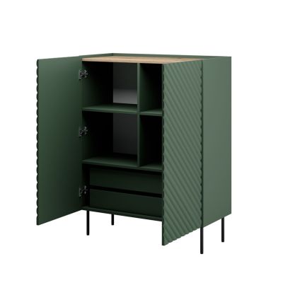 2. Shelf 2D2SZ ONDA 98x45xH127 green