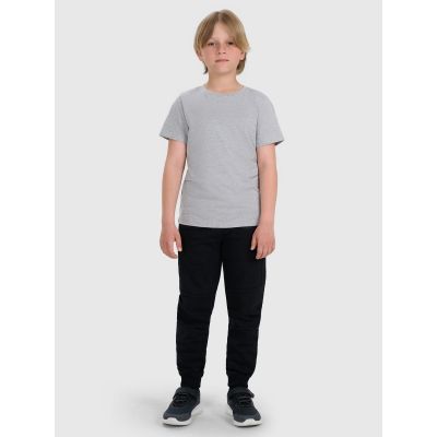 3. Boys' Plain Regular-Fit T-Shirt 4F 4FJRMM00TTSHM3254-25M