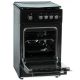 9. Gas cooker MPM-56-KGF-21/B black 50 cm, 4 burners Sabaf