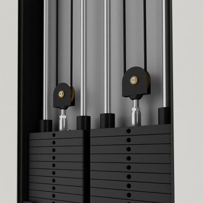 9. HMS BS302 double wall training gate with stack