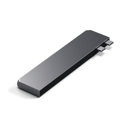 3. Satechi Type-C Pro Hub Slim Space Gray - Slim Case