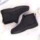 22. News W EVE438A Waterproof Slip-On Snow Boots Black