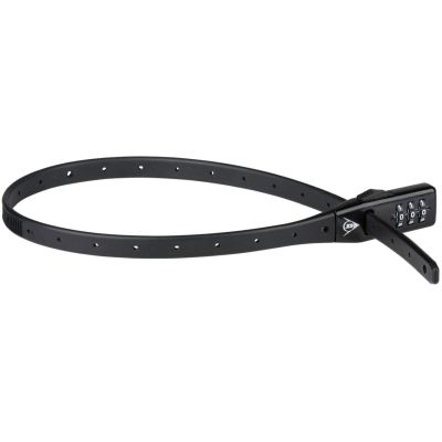14. BLACK DUNLOP CODE STRAP BIKE LOCK