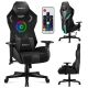 Huzaro Combat 7.6 RGB Black Gaming Chair