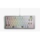 6. Glorious GMMK 3 Pro 75% Custom Gaming-Tastatur Gaming Keyboard - Barebone, ANSI-Layout, Silver