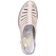 31. Rieker W RKR49B leather high-heeled sandals, beige