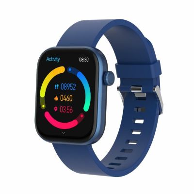 Denver SWC-185BU Smartwatch / Sports Watch 4.7 cm (1.85") AMOLED Digital 390 x 450 px Touchscreen Blue