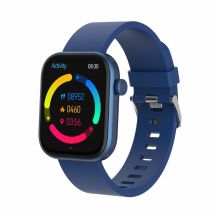 Denver SWC-185BU Smartwatch / Sports Watch 4.7 cm (1.85") AMOLED Digital 390 x 450 px Touchscreen Blue