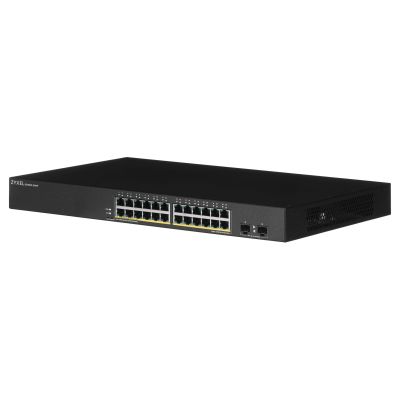 3. Zyxel GS1900-24HP Switch 26p PoE (PoE+: 24;) 170W Managed Gigabit