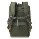 17. Rivacase Eden Backpack Travel Backpack Olive Waxed Leather (Pull Up), Polyester, Recycled Polyethylene Terephthalate (rPET)