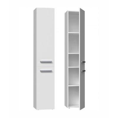 3. Bathroom cabinet NEL II 31x30xH174 matt white
