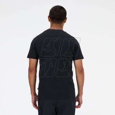 3. New Balance S/S Graphic V Flying NB AG M T-shirt MT41906BK