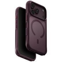 Uniq Veren Magclick Charging case for iPhone 18 Pro / 17 Pro - burgundy