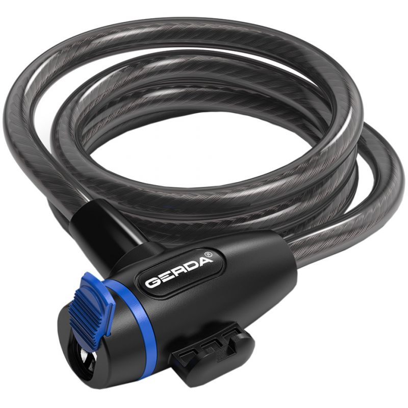 Gerda bike lock, cable, round body, key cover Flex 1200/10S OSFL012001006V2XP