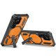 3. Tech-Protect MagBlast MagSafe Case + Tempered Glass 2-Pack for Samsung Galaxy S26 Ultra - Black and Orange