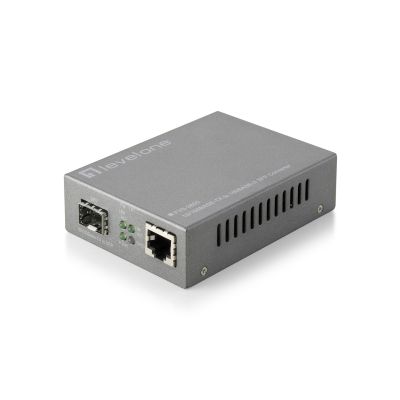 6. LevelOne FVS-3800 Network Converter 100 Mbit/s Gray