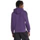 15. Men's adidas Essentials 3-Stripes Fleece Sweatshirt Purple JX0740