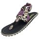 10. Gumbies - women's Slingback flip-flops - BLACK SWIRLS