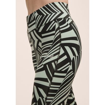 2. Casall Essential Printed Tights Women's Leggings Green