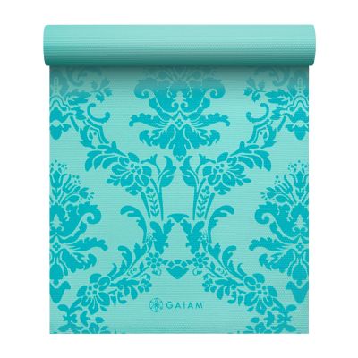 11. Gaiam Neo Baroque yoga mat 4mm 58022