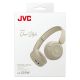 5. JVC HAS-59WCU BT Headphones Beige