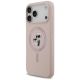 2. Karl Lagerfeld Silicone Karl&Choupette Ring MagSafe Case for iPhone 17 Pro Max - Pink
