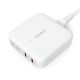 2. Choetech PD8008 100W GaN fast charger 2x USB-A / 2x USB-C - white