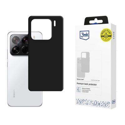 3mk Silicone Case for Xiaomi 15 - black