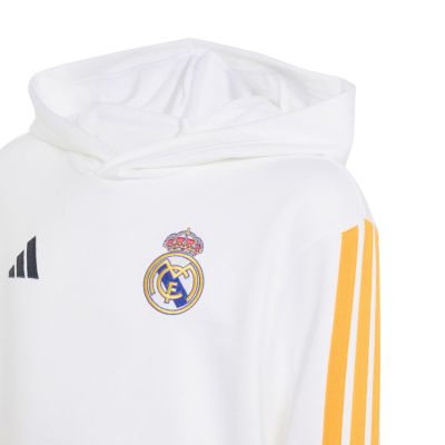 3. adidas Real Madrid Kids Hoodie white KG2953